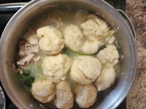 finished boil-up